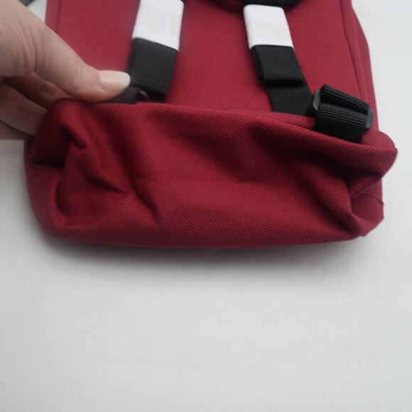 NEW Dickies Brooklyn Mini Backpack Travel Shoulder Book Bag Bloodstone Red - Picture 8 of 8